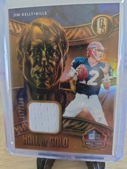 Bills Jim Kelly  Jersey  Card