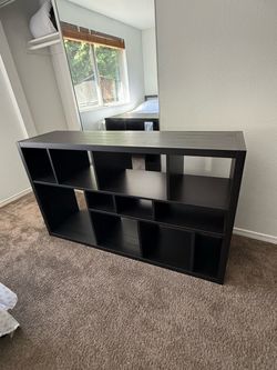 Black Kallax Shelf Unit