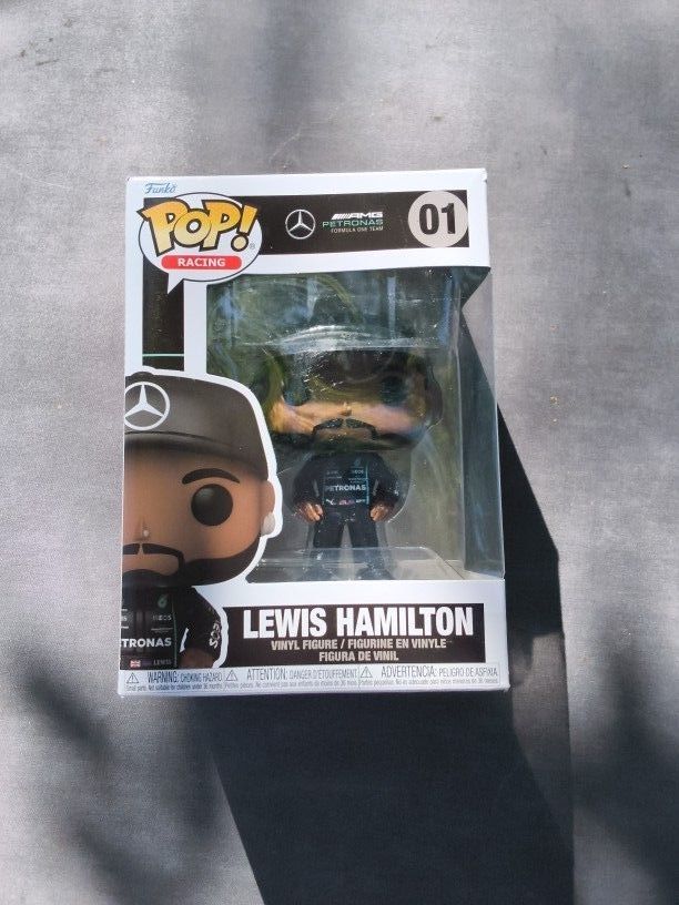 Funko Pop! Racing F1 Lewis Hamilton #01 AMG Mercedes Benz Team