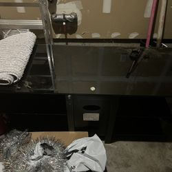 Glass TV Table