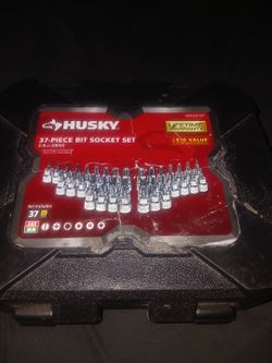 Husky 37 piece socket set