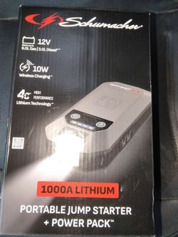 Portable jumpstarter + powerpack