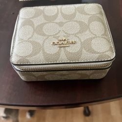 Coach Jewelry Box