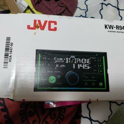 Brand New Jvc Radio