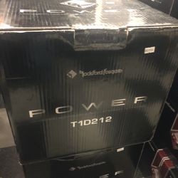 Rockford Fosgate T1 12 Inch Subwoofer 