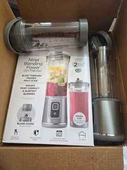 Two Ninja Blast portable blenders