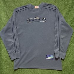 Vintage Y2K Seattle Seahawks Crewneck Large