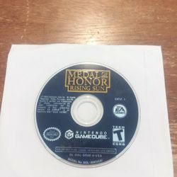 Medal Of Honor Rising Run Nintendo Gamecube 