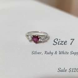 Sterling Silver Ring 