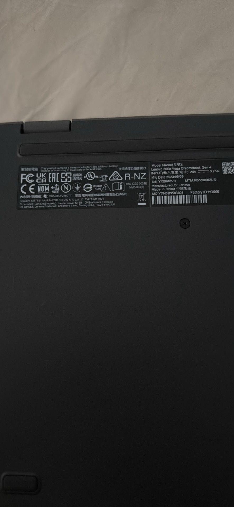 Lenovo Chromebook 3 Gen 2