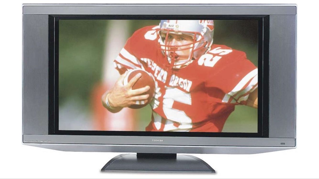 Toshiba HDTV plasma TV 42” theater Wide, Very Good condition
