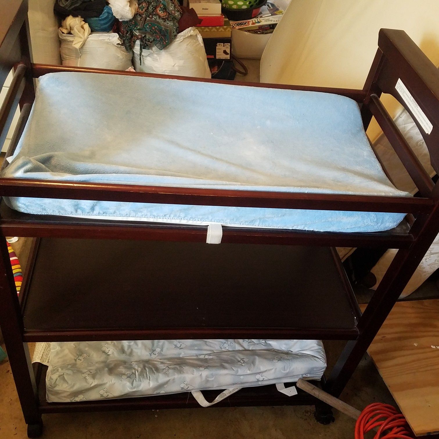 Baby changing table