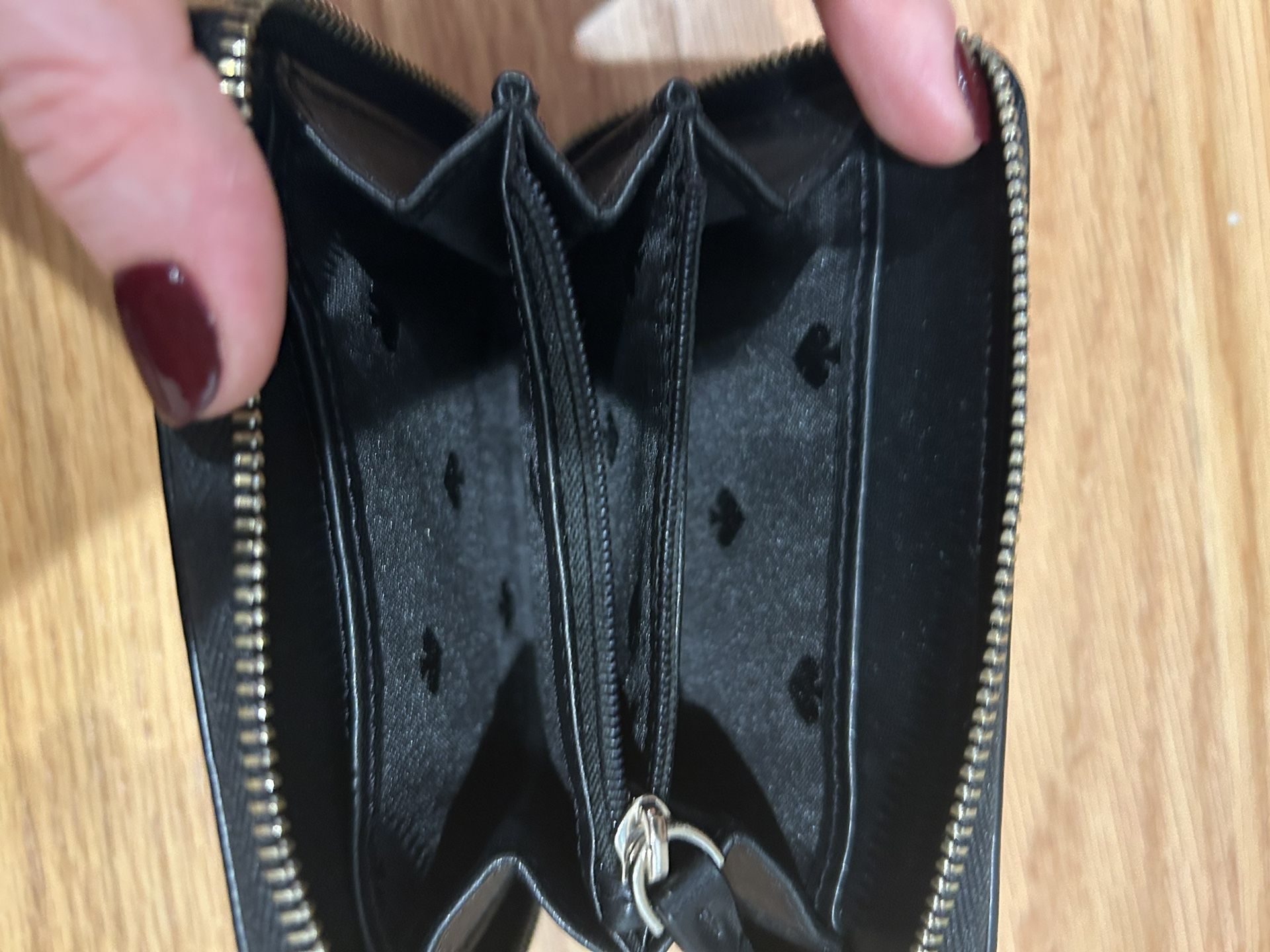 Kate Spade Coin Wallet In Black