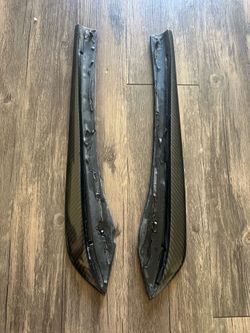BMW f30 m sport rear bumper Canards/spats