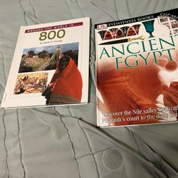 Two Ancient History Hard Cover Books