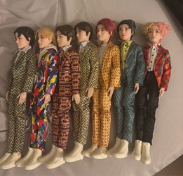 BTS IDOL Mattel Dolls Set (2019)