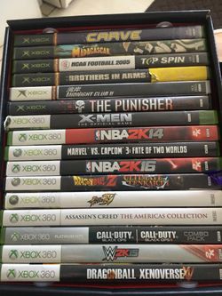 Xbox (6) total DVD’s. Xbox 360 (10)