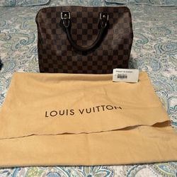 LV Speedy 30 Bag Authentic 