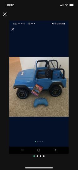 My Life Remote Control Jeep For 18” Dolls 