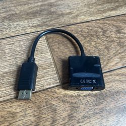 VGA To Display Port Adapter
