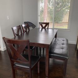 Dining Table With Set Chairs