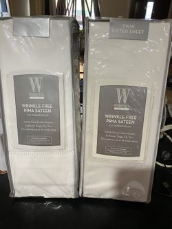 Twin sheets wite