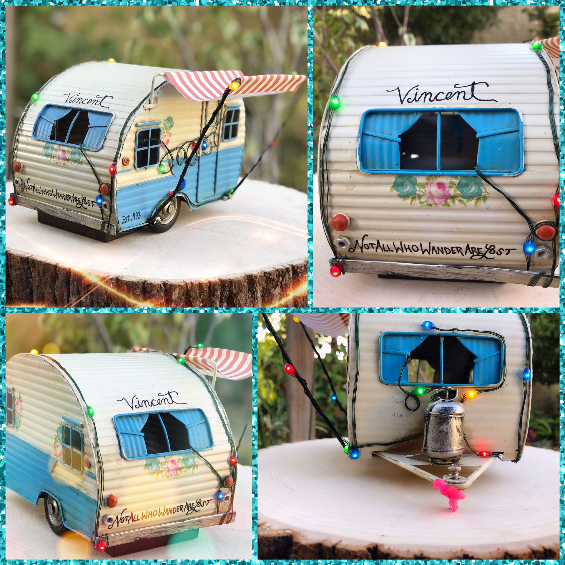 Customized Vintage Trailer- Available NOW for Christmas 2020-