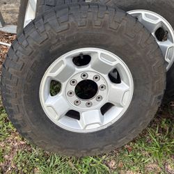 F250 Rims And Tires Off Of A 2012