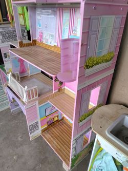 A big wood Doll house