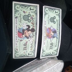 Vintage Disney Dollars