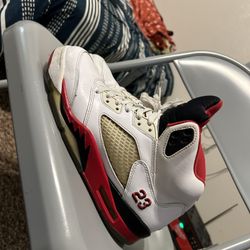 Jordan 5 FIRE RED 