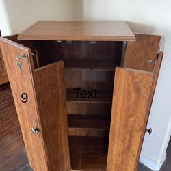 Multi Purpose With Shelves Cabinet