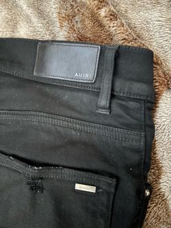 Amiri white and black bandanna thrashers