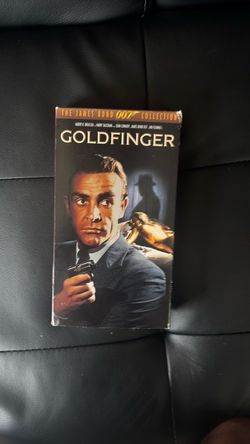 Goldfinger VHS James Bond 007 Collection