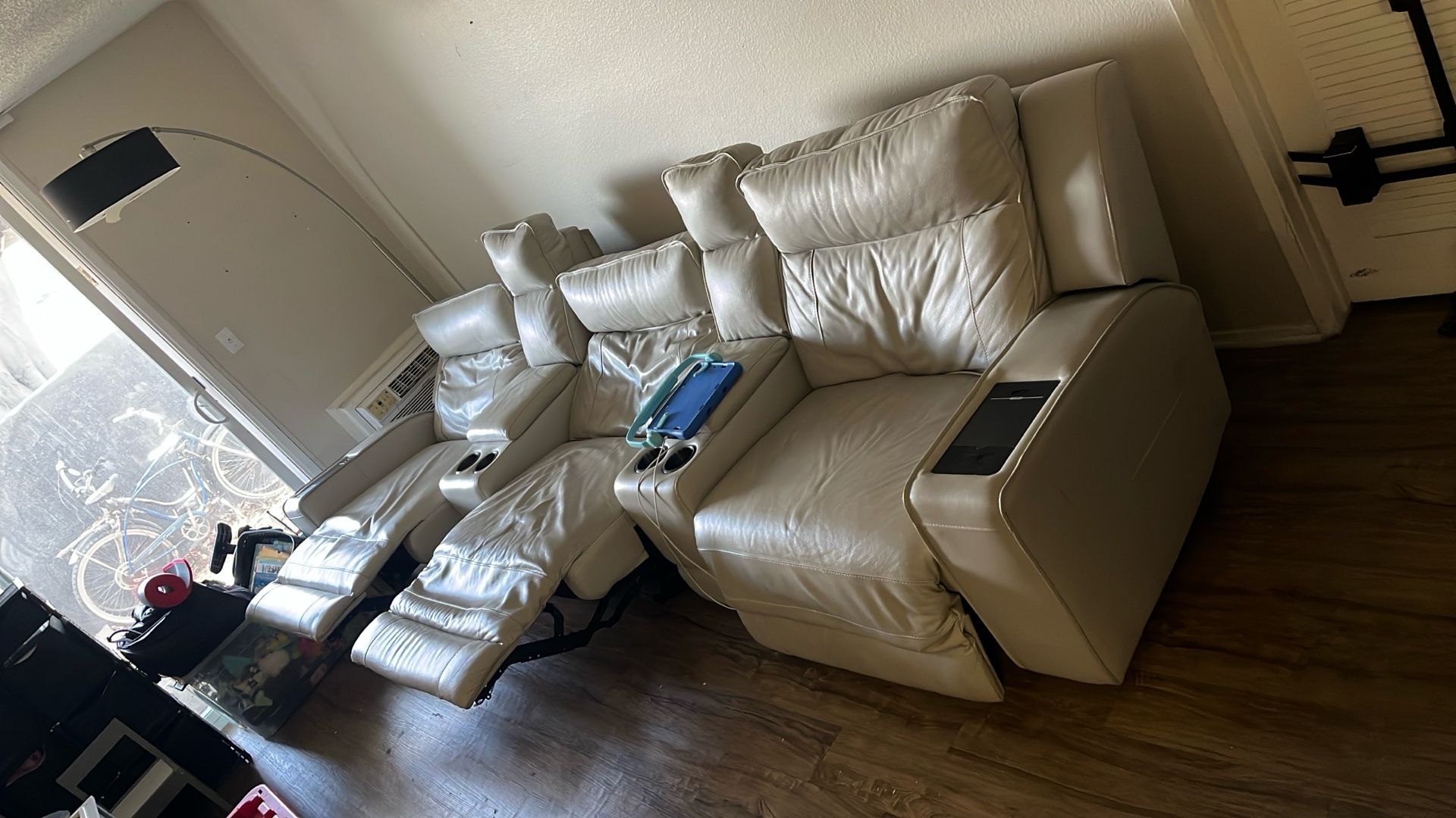 leather recliner