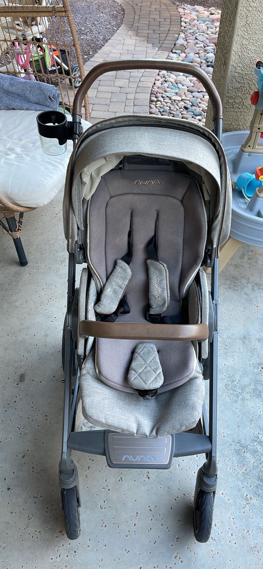 Nuna stroller With Matching Pouch