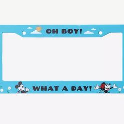 New Mickey/ Minnie Mouse License Plate Cover 