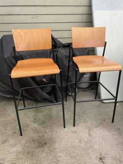 2 Counter Stools Chairs $50