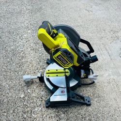 RYOBI ONE+ 18V Cordless 7-1/4 in. Compound Miter Saw (Tool Only) 