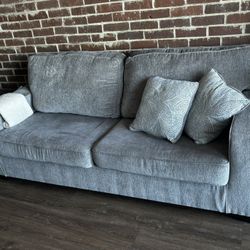 Grey Comfortable Sofa 