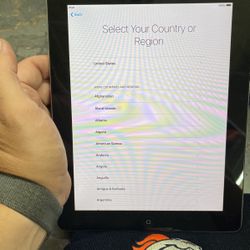 Apply iPad 2 Model Number A1395