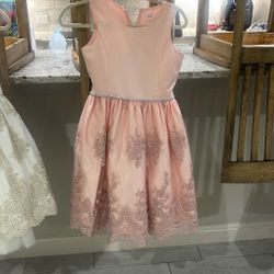 Girl Pink Dress Size 12  