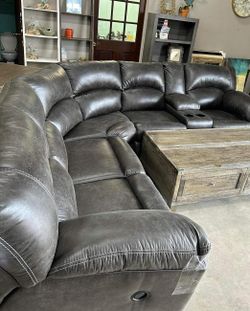 Tambo Reclining Sectional. Financing Options Available 