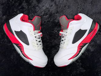 Jordan Retro 5 Fire Red Low