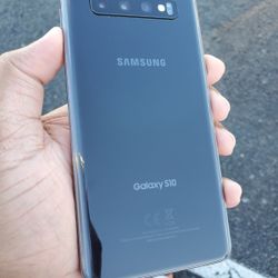 Samsung Galaxy S10  , Unlocked  for all Company Carrier ,  Excellent Condition Like New 