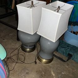 Two Lamps Read Discription 