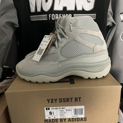 Adidas Yeezy Dsrt Boot “Salt” Size 8.5