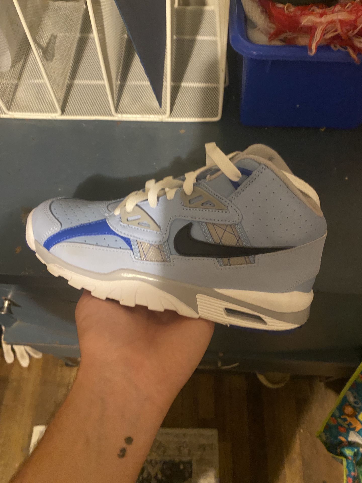 Blue Nike Trainer SC ( Size 4.5 Y)