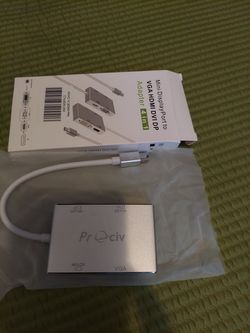 MINI DISPLAY PORT TO VGA HDMI DVI DP ADAPTER 4 in 1