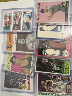 Vintage Baseball and Basketball Cards - Rare!